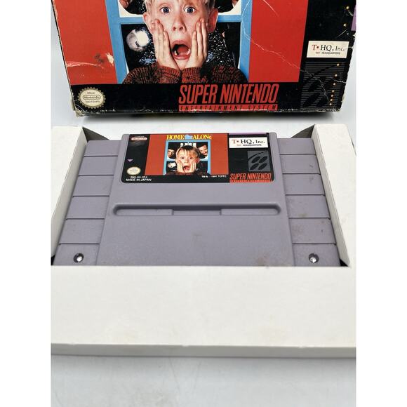 Home Alone Super Nintendo SNES With Original Box And Case - Picture 2 of 16